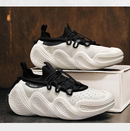 Warrior Original Brand Men's Sneaker Trend Mesh Breathable Soft Design Sports Shoes Summer Walking Jogging Men Casual Shoes