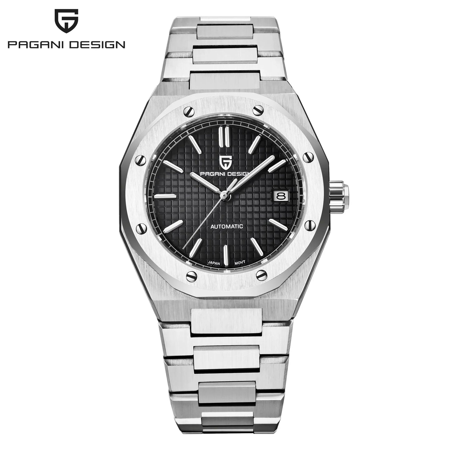 PAGANI DESIGN 2026 Top Brand Men Watch 8215 Military Sports Automatic Mechanical Watches Waterproof Stainless Steel reloj hombre