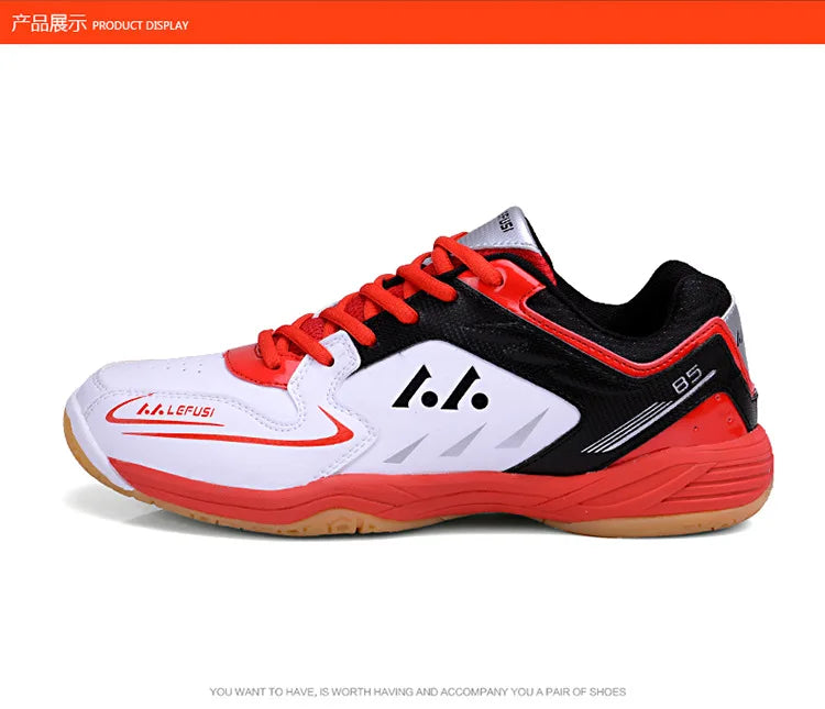 Badmintonschoenen Professionele wedstrijdschoenen Heren en dames Unisex sportschoenen Tennisschoenen Lichtgewicht tafeltennisschoenen