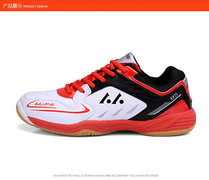 Badmintonschoenen Professionele wedstrijdschoenen Heren en dames Unisex sportschoenen Tennisschoenen Lichtgewicht tafeltennisschoenen