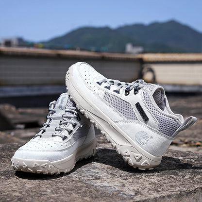 2025 Autumn High-quality Mens Casual Shoes Versatile Trendy Outdoor Wear-resistant Hiking Shoes Lightweight Soft Sports Shoes