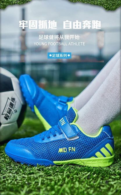 Personnalité : élégantes et confortables, baskets de sport pour garçons et filles, pour l'entraînement, en salle ou en extérieur, sur gazon, pour les jeunes et les étudiants, chaussures de football, pointures 29 à 39#