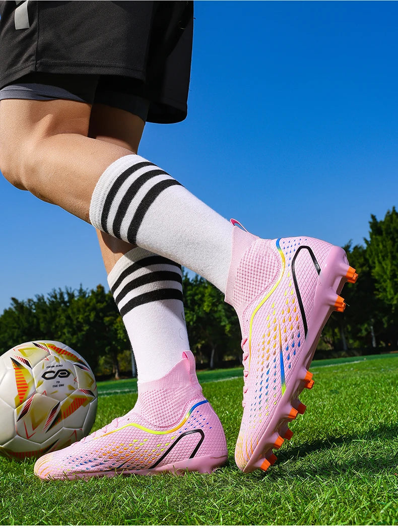 Nove muške tenisice za nogomet, vruća ponuda, visokokvalitetne nogometne kopačke za žene, unisex tenisice za futsal, ultralake profesionalne TF/FG tenisice