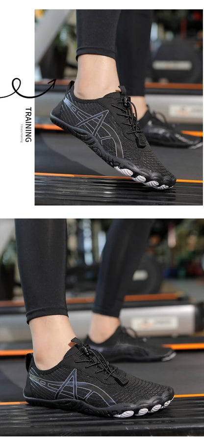 Aqua Shoes for Men, Water Shoes, Barefoot Beach Shoes, Unisex Quick-Dry Outdoor Wading Shoes, Gym Training Footwear Sneakers Size 35-46