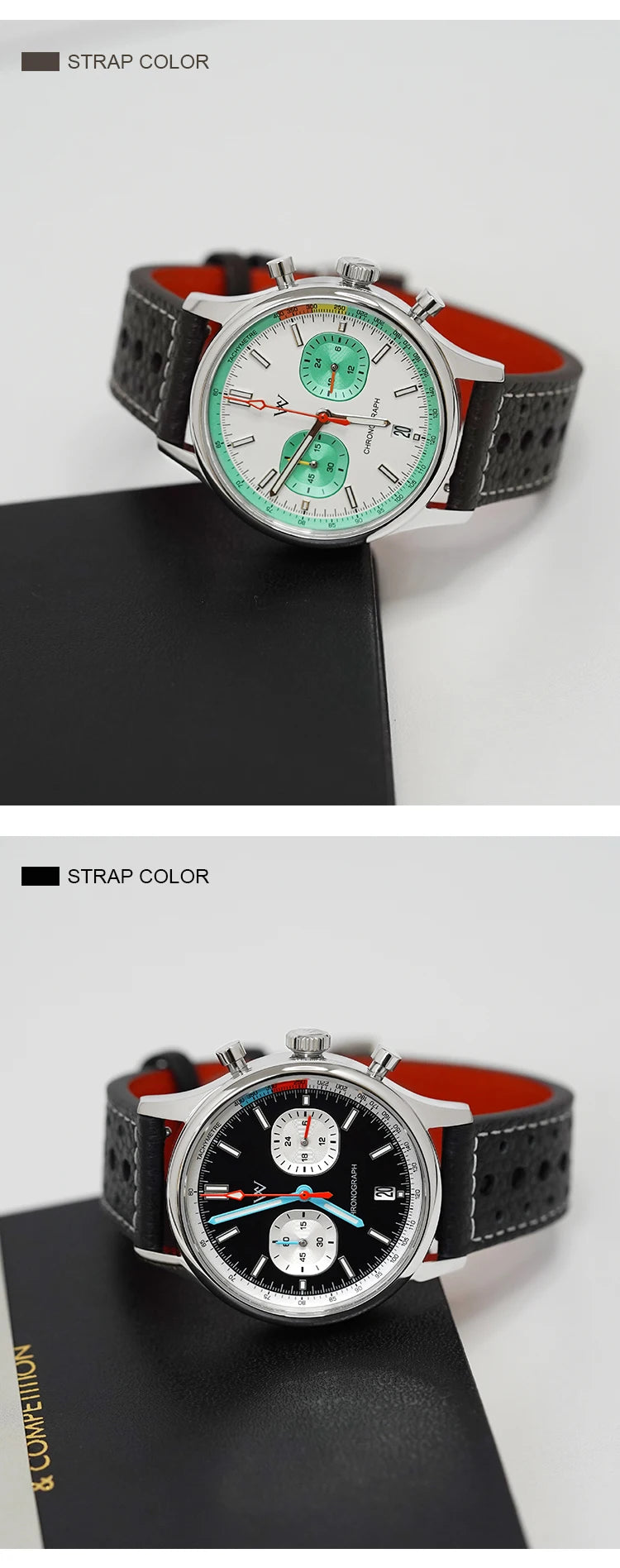 WM Watch VK64 Quartz Watch Waterproof Classic Casual Business Men's Watch Welly Merck Watch WM247M