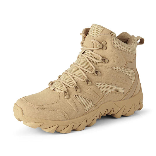 Verbesserte taktische Kampf-Trainingsstiefel für Herren, Outdoor-Camping, verschleißfest, schnelle Reaktion, Wanderschuhe, Angeln, Jagd-Sneaker für Männer