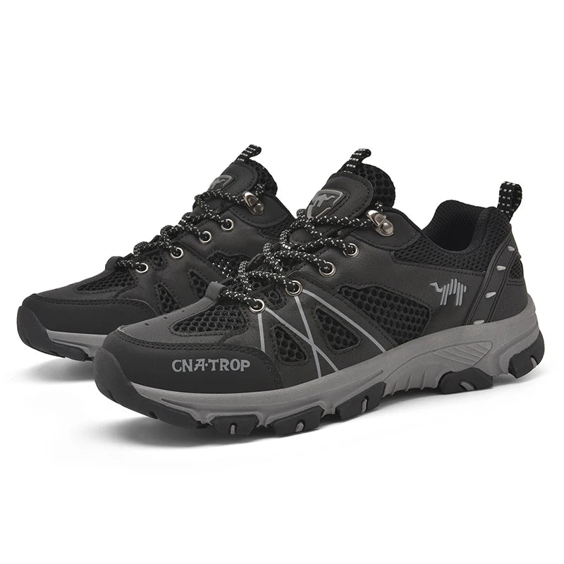 Men's Hiking Shoes Breathable Mesh Sports Summer Outdoor Wear-resistant Hiking and Hunting Tactical Shoes