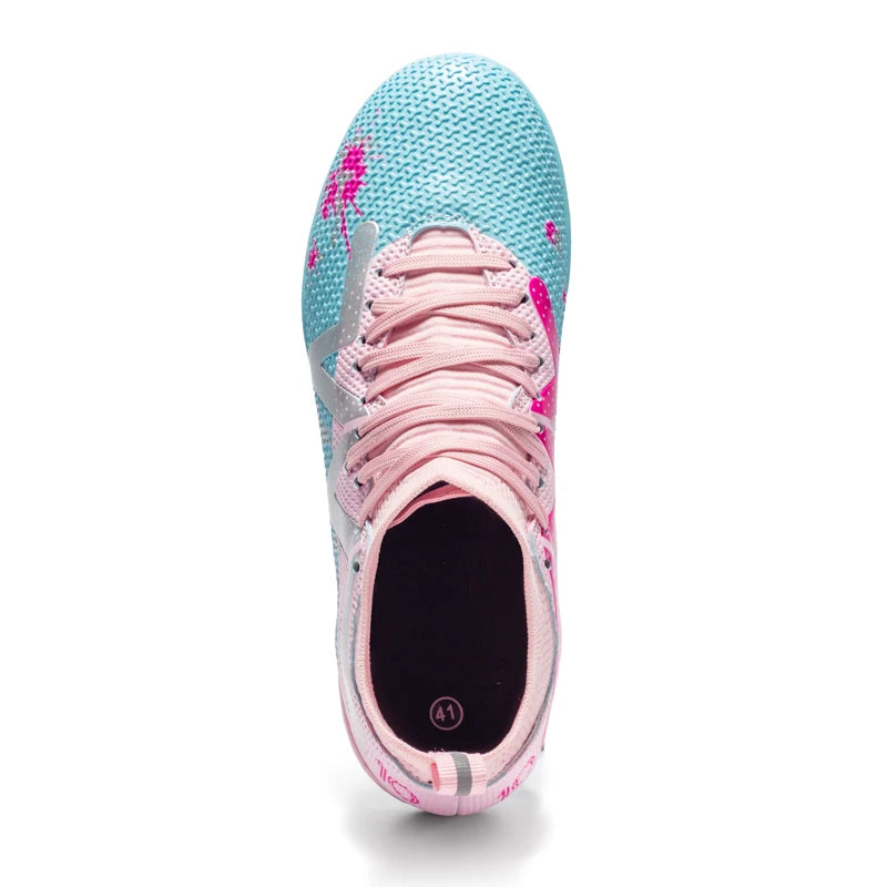Chaussures de football professionnelles TF Broken Nail pour adolescents, chaussures de training montantes d'aspect robuste, pour adultes, pour l'extérieur, antidérapantes