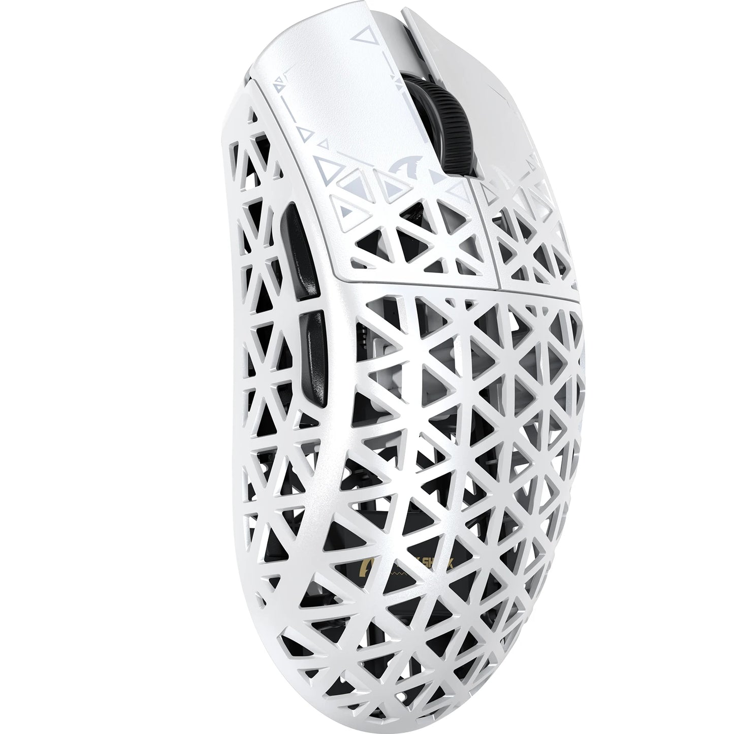 ATTACK SHARK R5 Ultra Carbon Fiber trådløs gamingmus, PixArt PAW3950MAX gamingsensor, 42000DPI, 8000Hz, MCU Nordic 52840