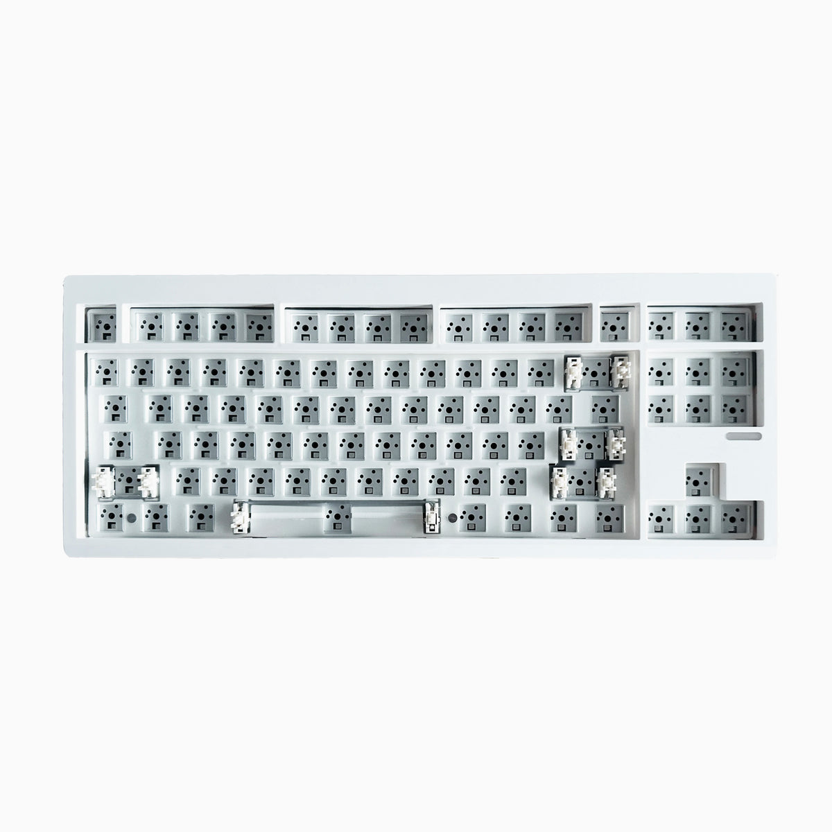 ZUOYA GMK87L mekaaninen näppäimistösarja, tiivisterakenne, VIA /Qmk-ohjelmoitava, hot-swap-ominaisuus, kolme tilaa, langaton RGB-näppäimistösarja