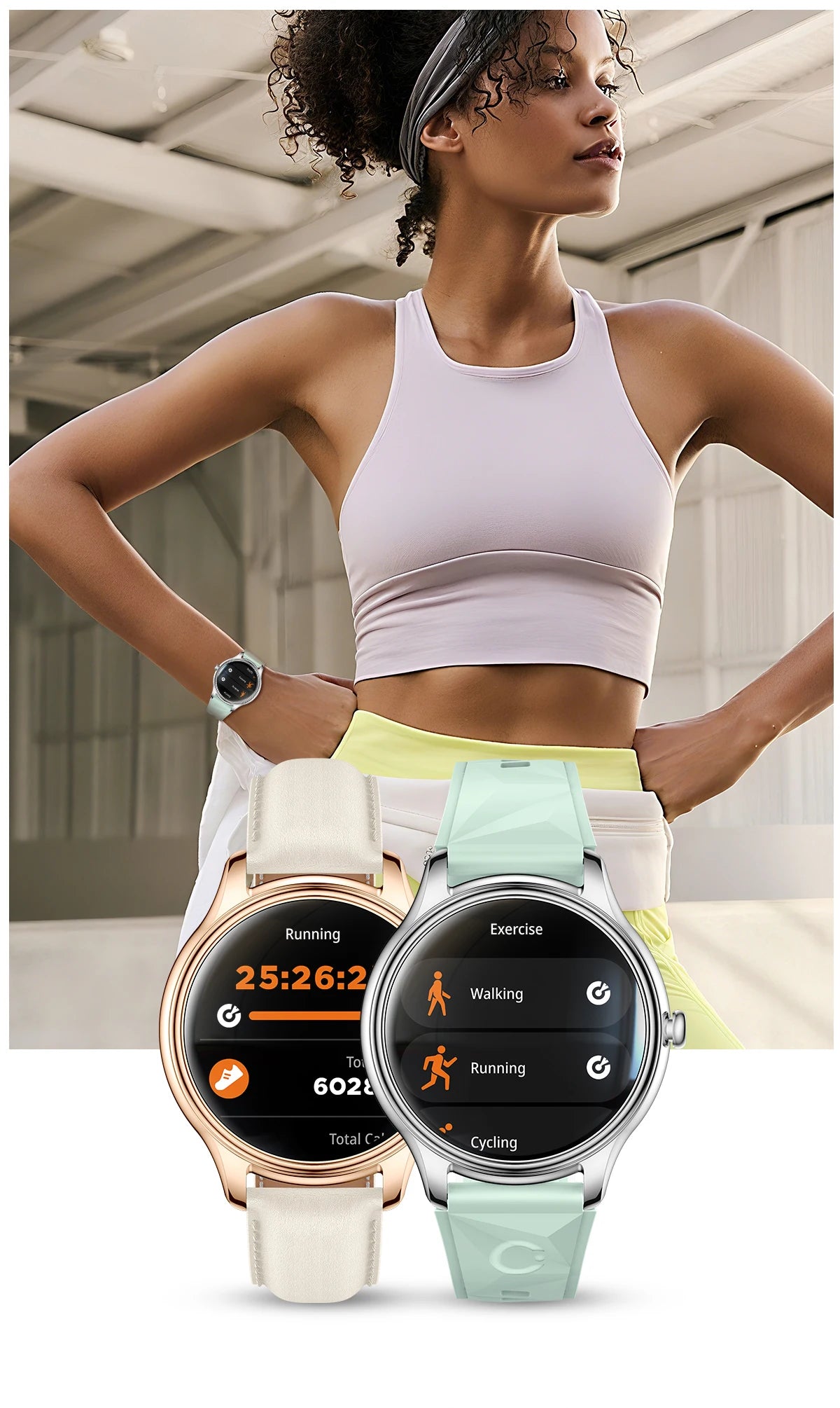 New COLMI L28 Air Ultra-thin Smartwatch 1.32 inch AMOLED Display, Women's Health Management, Exquisite Smart Watch For iOS Phone