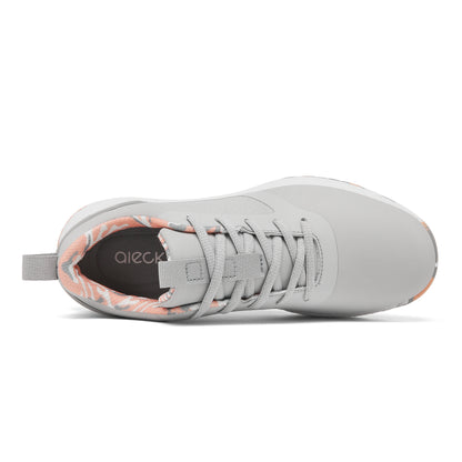 LiXingMing Damen-Golfschuhe in Pink, professionelle Golfer-Sportsneaker für Herren, rutschfeste spikelose Golf-Turf- und Walking-Schuhe