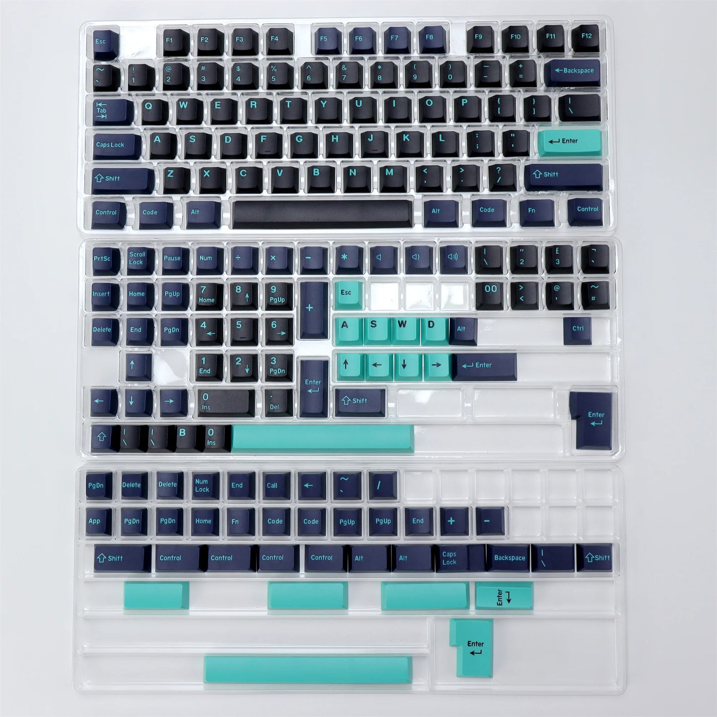 KBDiy 174 tasti/set keycap PBT GMK Apollo double shot minimalisti profilo ISO Cherry per tastiera meccanica da gaming compatibile MX