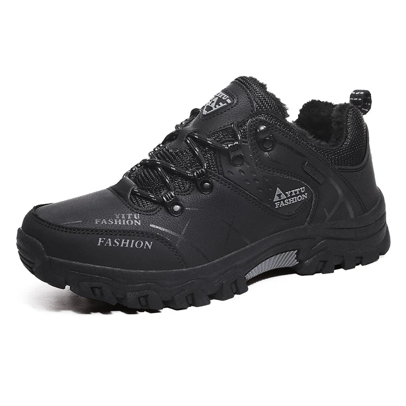 Herren-Wanderschuhe aus Veloursleder, Outdoor-Trail-Trekking-Sneaker, rutschfeste, atmungsaktive Kletterschuhe für Herren, Bergsportschuhe