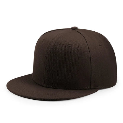 Partihandel 40 färger Justerbara platta snapback-kepsar med skärm Dam Mode Polyester Enfärgad basebollkeps Herr Hiphop Blank sportkeps