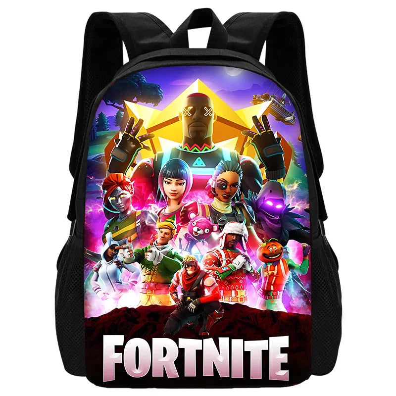 Popular Game FortniteS Kids Backpacks Boys and Girls Student Birthday Gift Child School Bags Unisex Camping Durable Rucksack