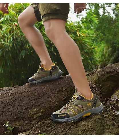Men's Hiking Shoes Breathable Mesh Sports Summer Outdoor Wear-resistant Hiking and Hunting Tactical Shoes