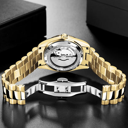 CADISEN DD40 Herrenuhr – luxuriöse Automatikuhr für Herren, AR-Saphirglas, mechanische Armbanduhr für Herren, 10Bar, MIYOTA 8285 Uhrwerk, neu 2023