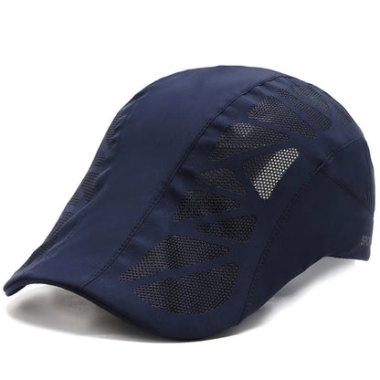 Unisex SPORTS med bogstavtryk, hurtigtørrende baseballkasket, solhatte, udendørs sommerkasketter i åndbart net, solskærmkasketter, baret, visir, golfhat