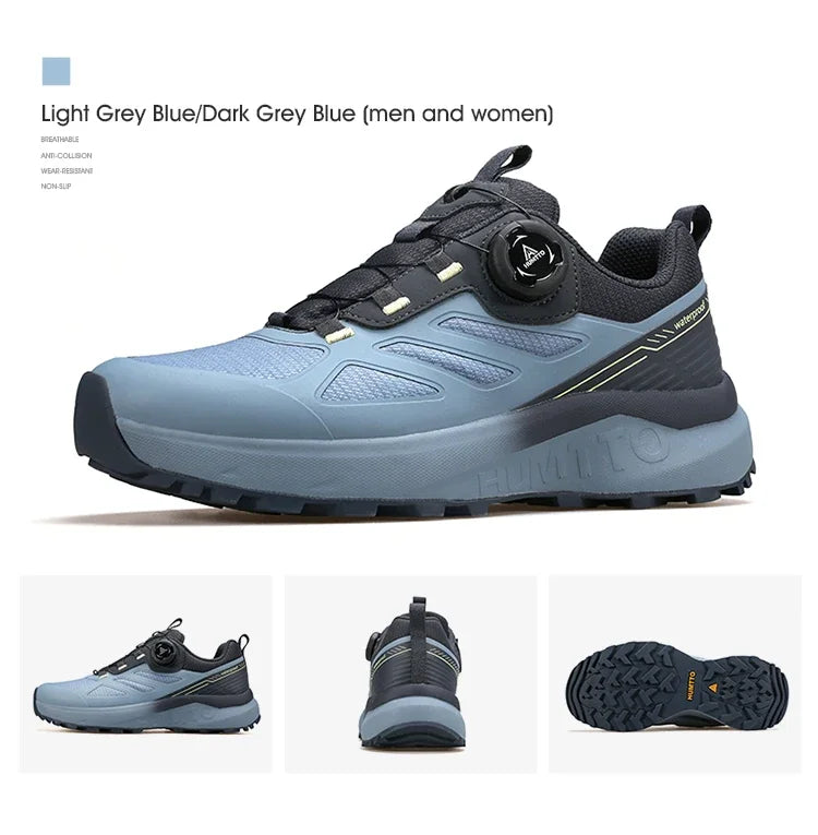HUMTTO Breathable Trail Running Shoes for Men Black Men's Sports Shoes Cushioning Sneakers Man Luxury Designer Casual Trainers