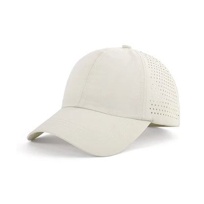 Women Ponytail Hats Summer Quick-dry Baseball Cap forTeenager Girls Sun Hats Casual Sports Mesh Woman Summer Hat Outdoor Travel
