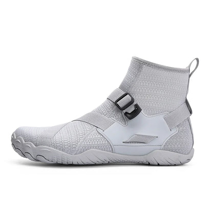 Zapatillas deportivas de exterior para senderismo y vadeo, unisex, para natación, calzado acuático de caña alta barefoot, zapatos aqua para playa, fitness, buceo y surf