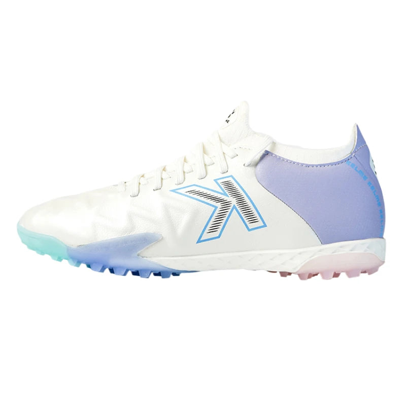 Kelme Men Training Tf Broken Nails Soccer Shoes Artificial Grass Anti-slippery Youth Football Shoes Calfskin Competition Shoes