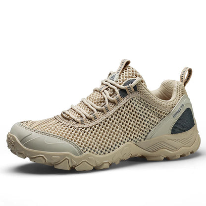 HUMTTO Chaussures pour homme : chaussures de randonnée d'été antidérapantes et respirantes, de luxe, de créateur, pour le plein air, le trekking et l'escalade, baskets pour homme