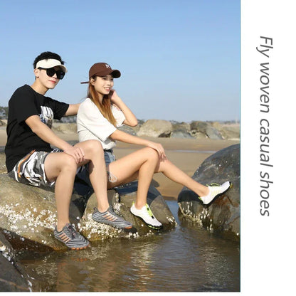 Water Shoes For Men Women Barefoot Shoes Quick Dry Beach Aqua Shoes Lightweight Sports Sneakers Hiking Surfing Boating Fishing