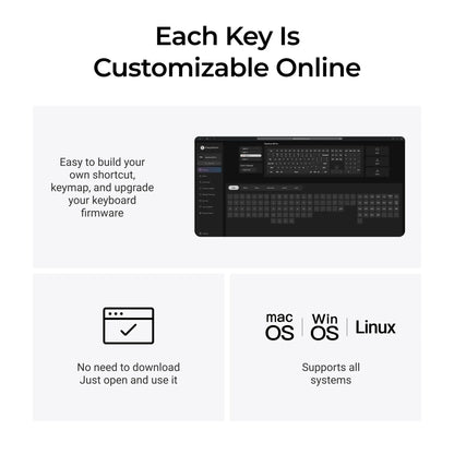Teclado sem fios ultrafino Keychron B6 Pro com layout ISO, tamanho completo, portátil e leve, ligações 2.4GHz e Bluetooth