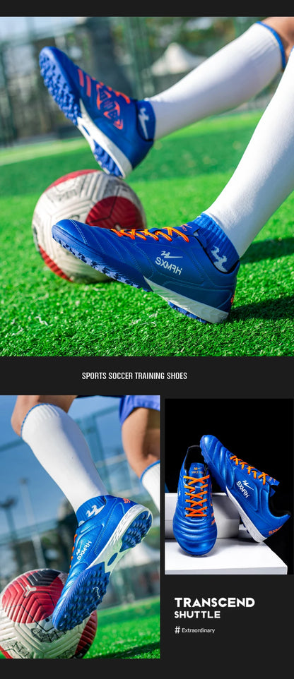 Muške nogometne tenisice Double Star Genuine TF Turf, za osnovnoškolce, tinejdžere, odrasle i djecu, za profesionalni trening i