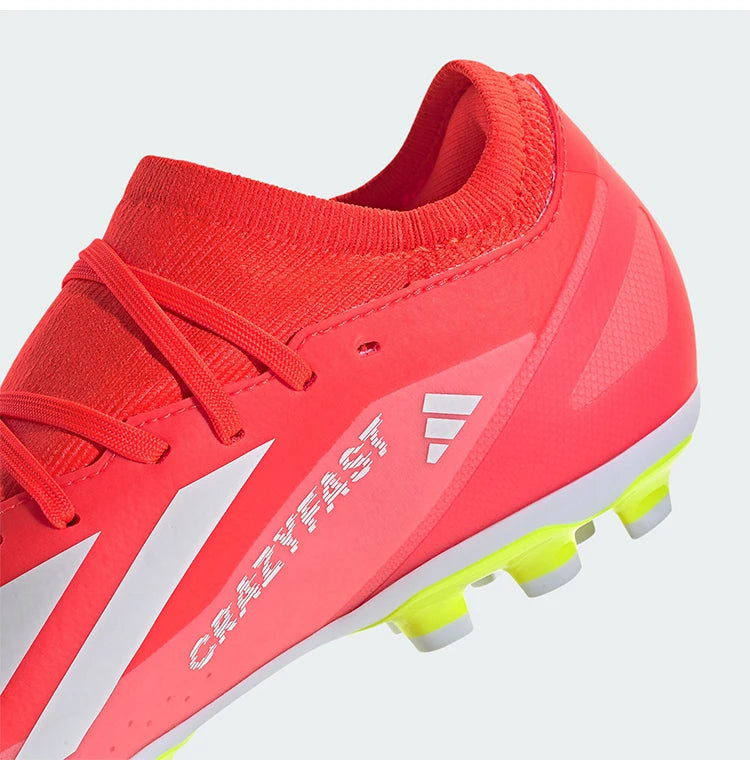 Adidas genuine season new AG men's and women's lace up wear-resistant football shoes IF0678