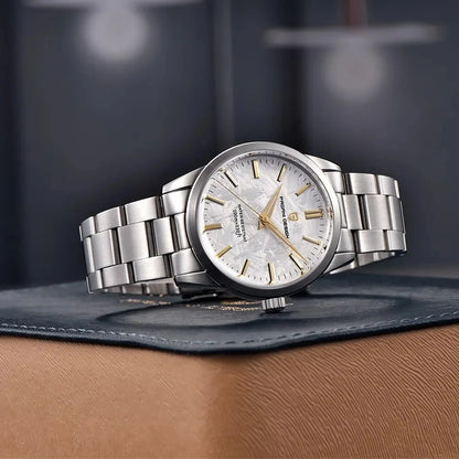 Pánské hodinky PAGANI DESIGN 40 mm, japonský quartzový strojek TMI VH31, luxusní/obchodní styl, safírové sklo, nerezová ocel 316L, vodotěsné do 100 m