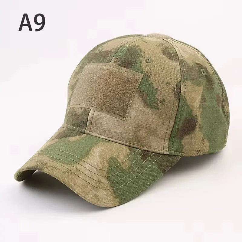 1pc Baseball Caps Camouflage Tactical Outdoor Soldier Combat Paintball Adjustable Hat Summer Snapback Sun Hats For Men Women