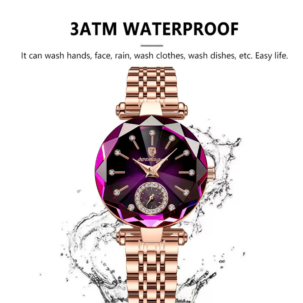 POEDAGAR Luxury Watch For Women Waterproof Casual Quartz Ladies Wristwatch High Quality Elegant Women's Watches Female Reloj+Box
