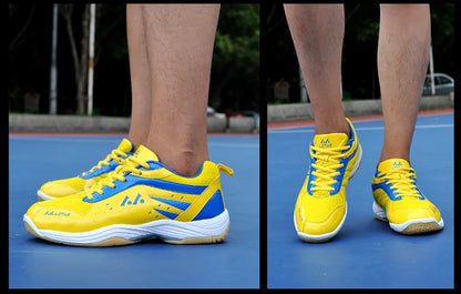 Badmintonschoenen Professionele wedstrijdschoenen Heren en dames Unisex sportschoenen Tennisschoenen Lichtgewicht tafeltennisschoenen
