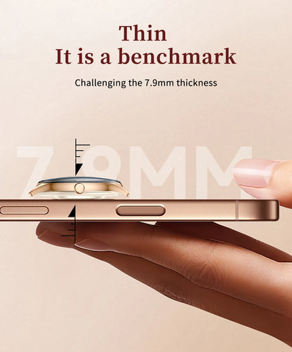 New COLMI L28 Air Ultra-thin Smartwatch 1.32 inch AMOLED Display, Women's Health Management, Exquisite Smart Watch For iOS Phone
