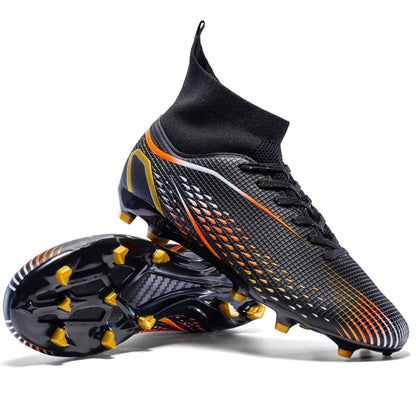 Men's Football Boots Professional Turf Futsal Match Grass Unisex Outdoor Training Soccer Shoes Soccer Cleats Non-slip Breathable