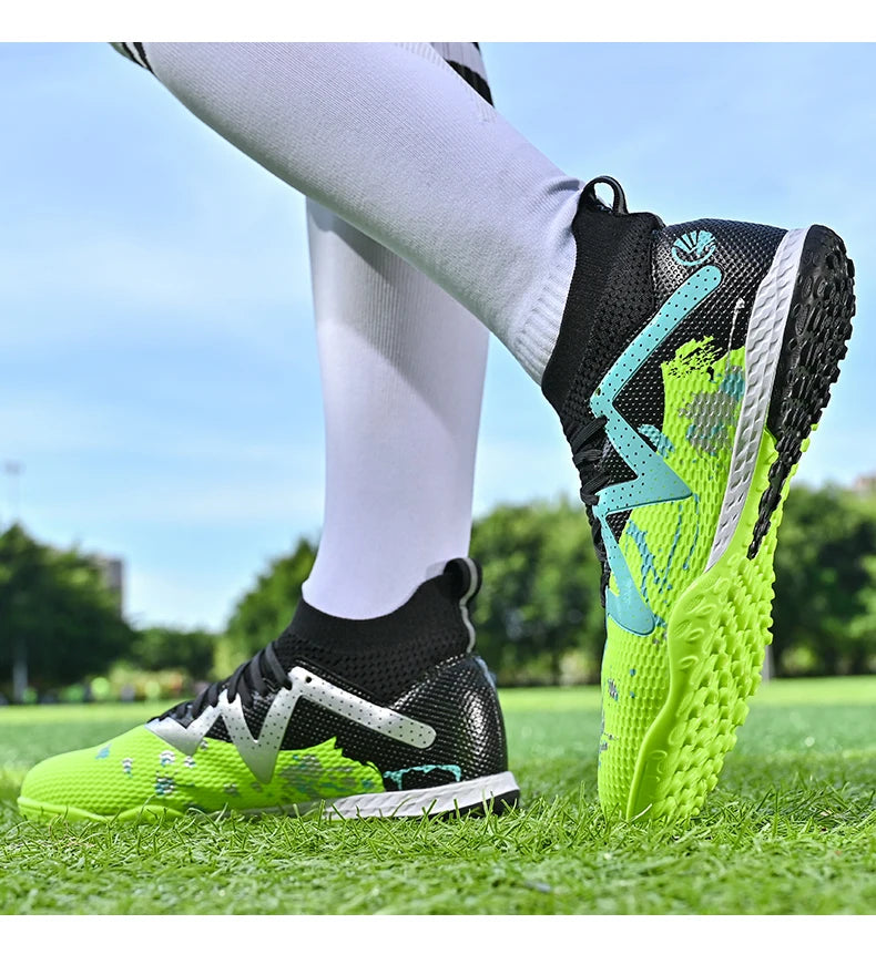Herren New TF Fußballschuhe Society – professionelle, bequeme Fußballschuhe in Top-Qualität für Männer, lässige ultraleichte Fußballschuhe für Erwachsene