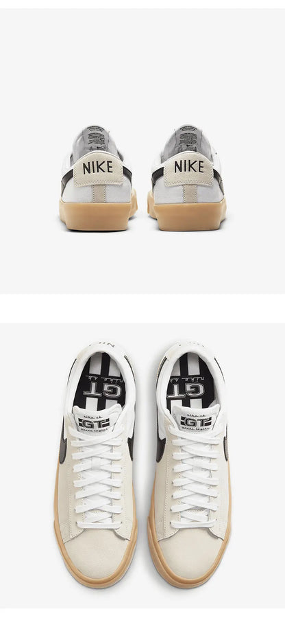 Chaussures de skate unisexes Nike SB Blazer Zoom Classic Low-Top officielles et authentiques DC7695-100