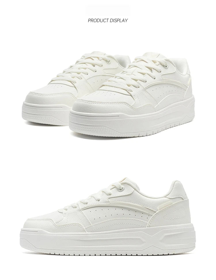 Xtep Skateboarding Shoes 2025 Summer Lightweight Sports Shoes Thick Sole Low-top Fashionable Street Style Sneakers 875319310016