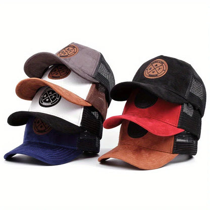 Baseballová čiapka Four Seasons Mesh pre ženy a mužov, módna, ležérna, priedušná, s písmenom a ikonou, unisex, hip-hopová, truckerová, na outdoorové športy, čiapka typu „dad hat“