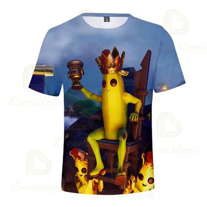 Fortnite Victory Game 3D T-shirt Babys Clothing Harajuku Tshirt Children Cute Kids  Battle Royale Hero Tops Boys Girls