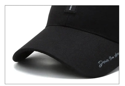 Hat Men's Spring and Autumn Caps, Middle-Aged and Elderly Hats, Four Seasons Casual Sunshade, Men's Baseball Caps