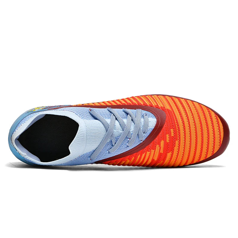 Neue Fußballschuhe für Herren, rutschfeste Fußballschuhe für Erwachsene, Outdoor-Sportschuhe für Jungen, lange Stollen, atmungsaktive und bequeme Trainings- und Wettkampf-Cleats