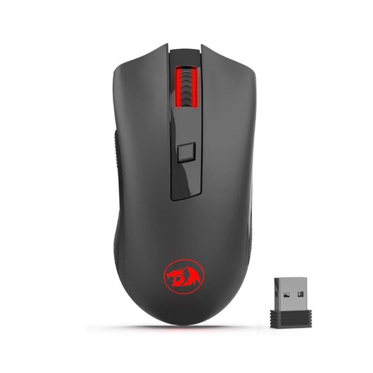 Ratón inalámbrico óptico Redragon M652 2.4G con receptor USB, ratón portátil para gaming y oficina, 5 niveles de DPI ajustables