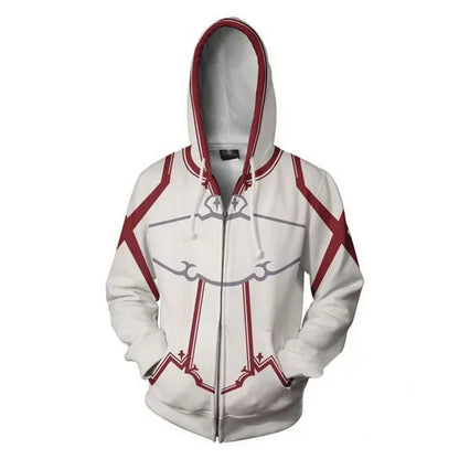 Anime Game Hoodie Sweatshirt 3D Printing Overwatch D.Va DJ Cosplay Costume Women Men Couple Hooded Jacket Top Clothing