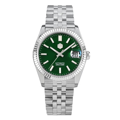 San Martin 36.5mm Men's Dress Watch Top Brand Luxury Automatic Mechanical Fashion Couples Watches Sapphire Waterproof 100m BGW9