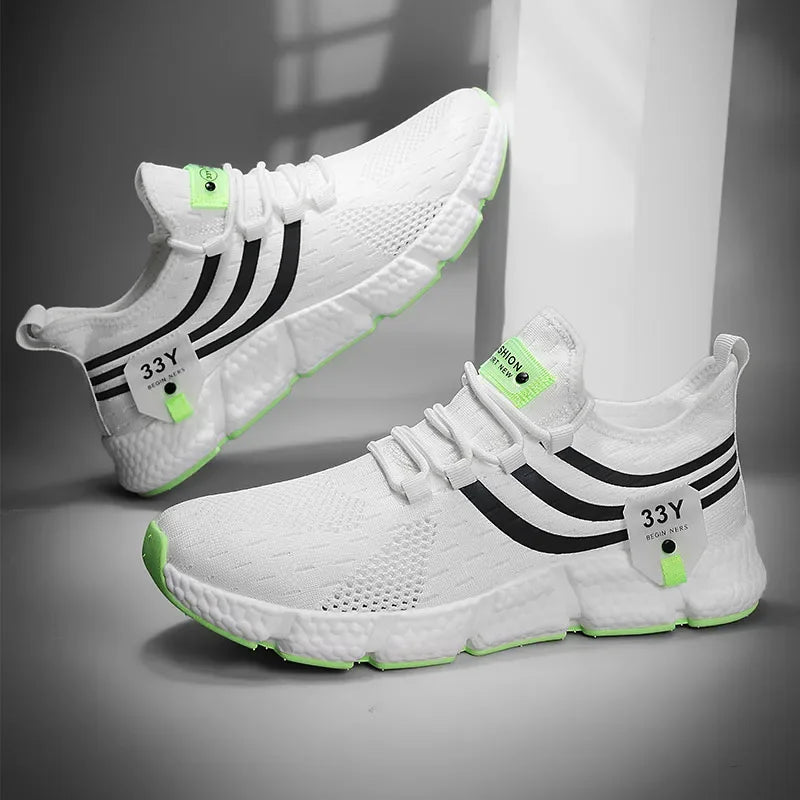 Sports Men's Shoes Spring and Autumn Breathable Casual Running Shoes Lightweight Walking Couple Shoes Men's Spirit Women's Shoes
