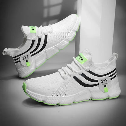 Sports Men's Shoes Spring and Autumn Breathable Casual Running Shoes Lightweight Walking Couple Shoes Men's Spirit Women's Shoes